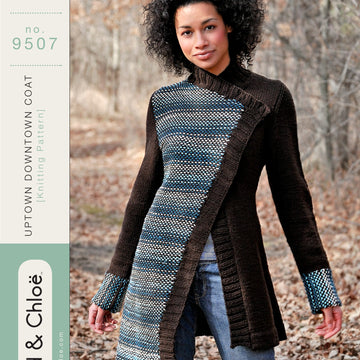 Uptown Downtown Coat Cardigan Knitting Pattern