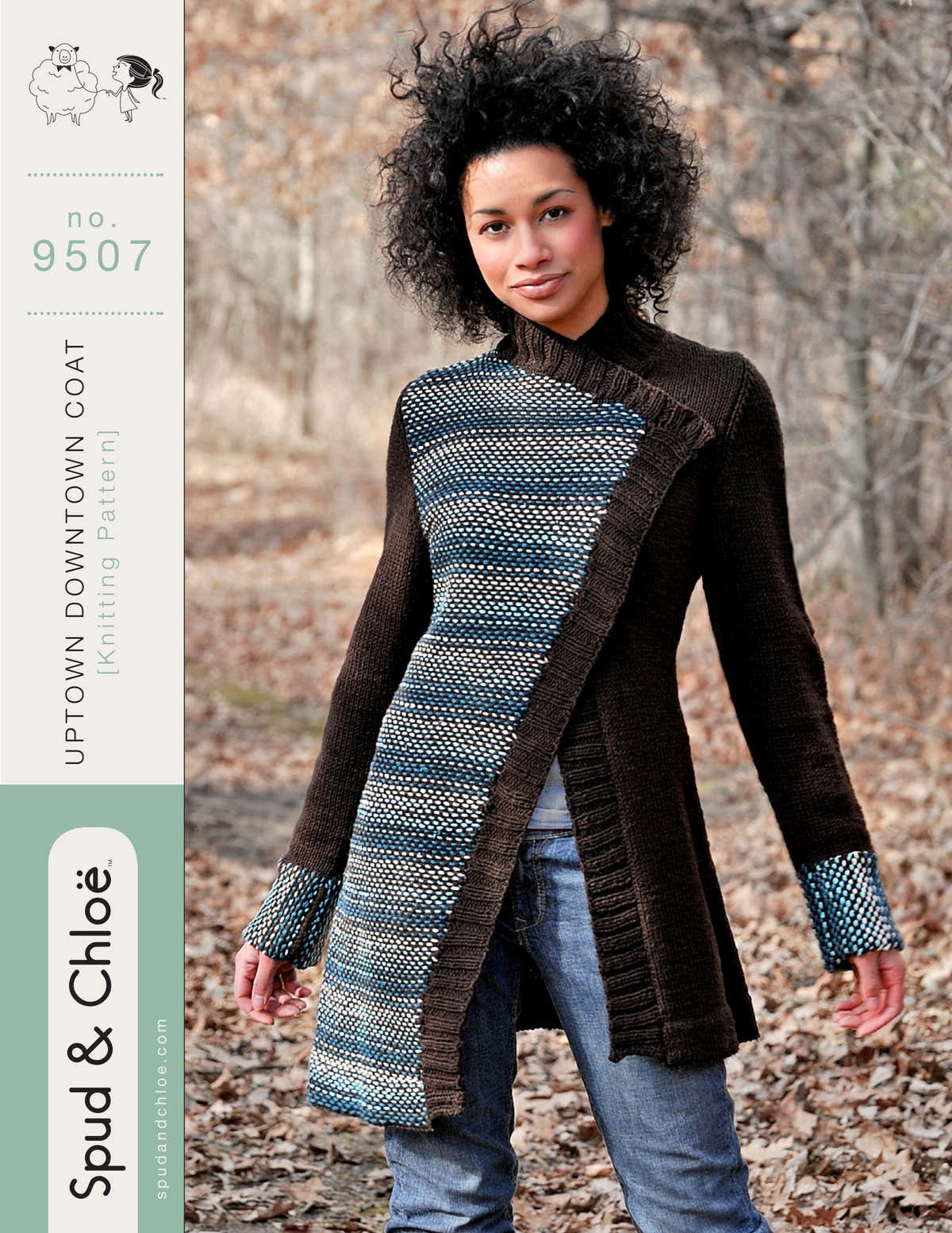 Uptown Downtown Coat Cardigan Knitting Pattern