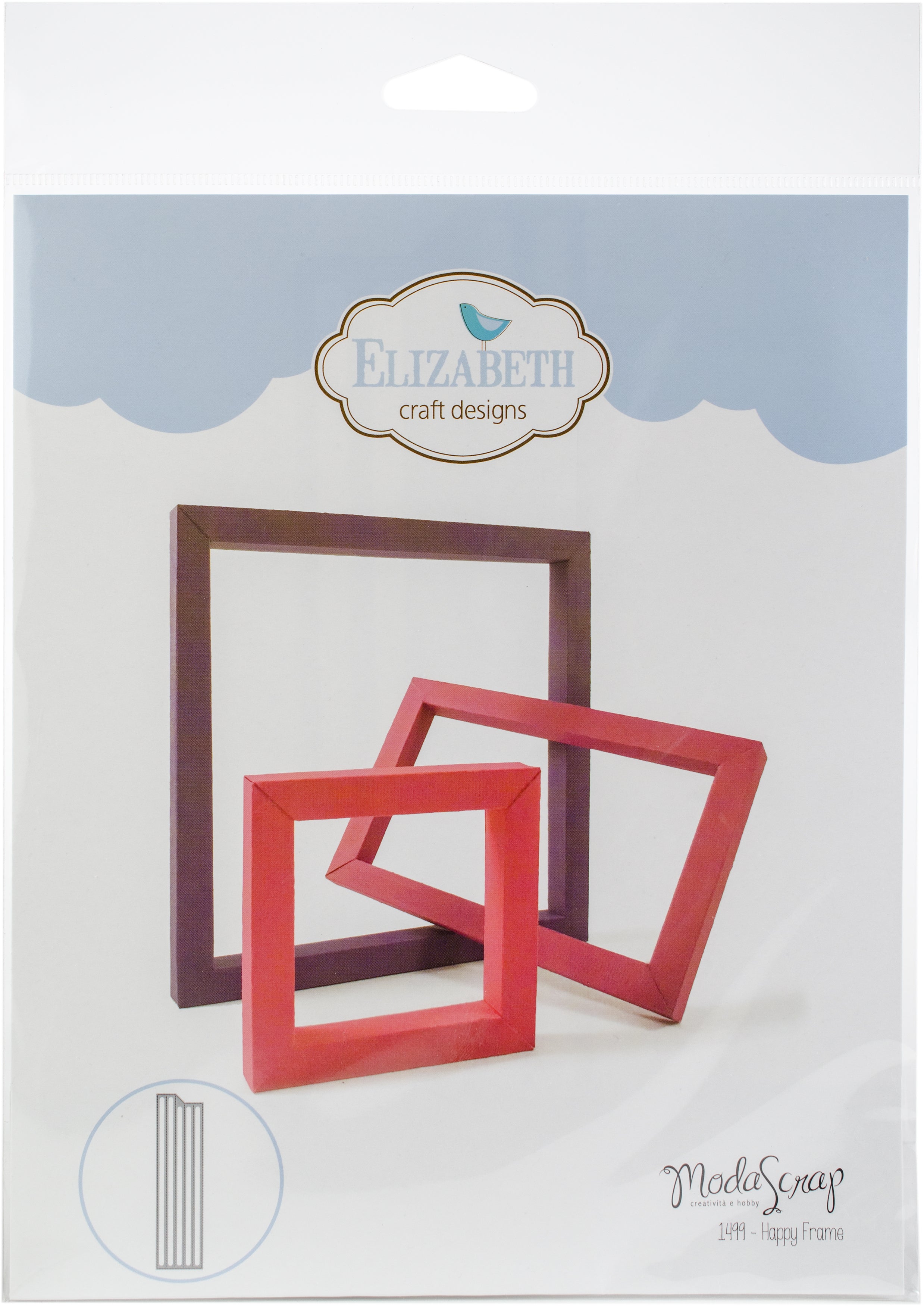 Elizabeth Craft Designs Elizabeth Craft Metal Die - Happy Frame