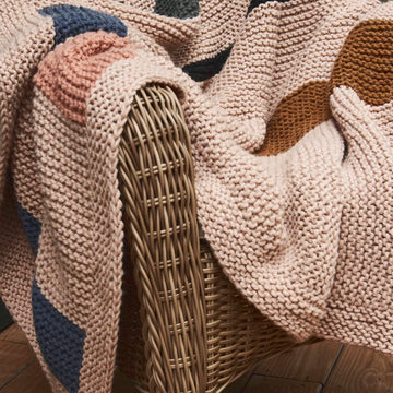 Rockwell Blanket Knitting Pattern