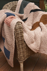 Rockwell Blanket Knitting Pattern