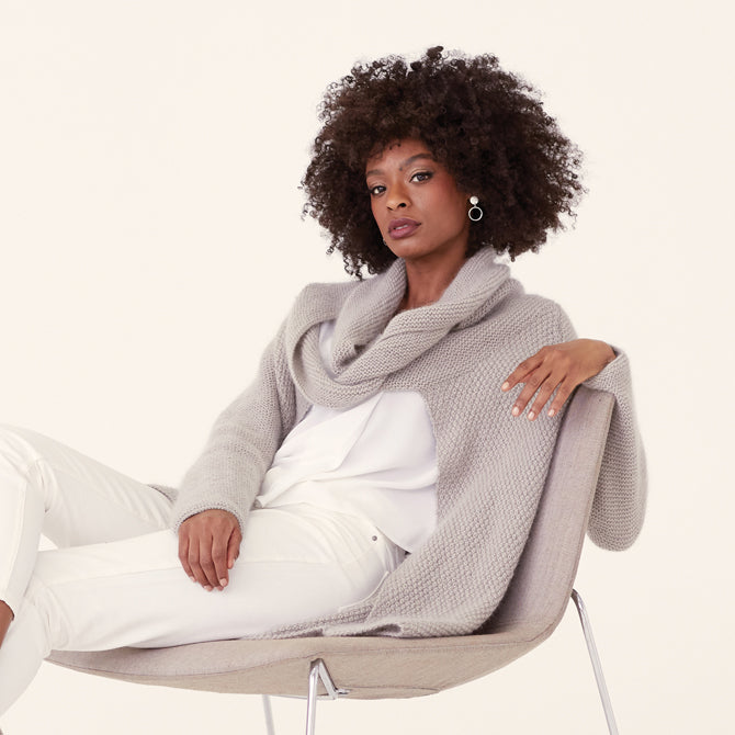 Rowan Cowl Cardigan Knitting Pattern