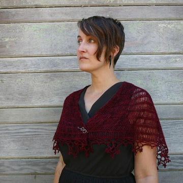 Ice Crystals Capelet