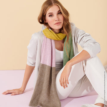 Lana Grossa 19 Scarf Knitting Pattern