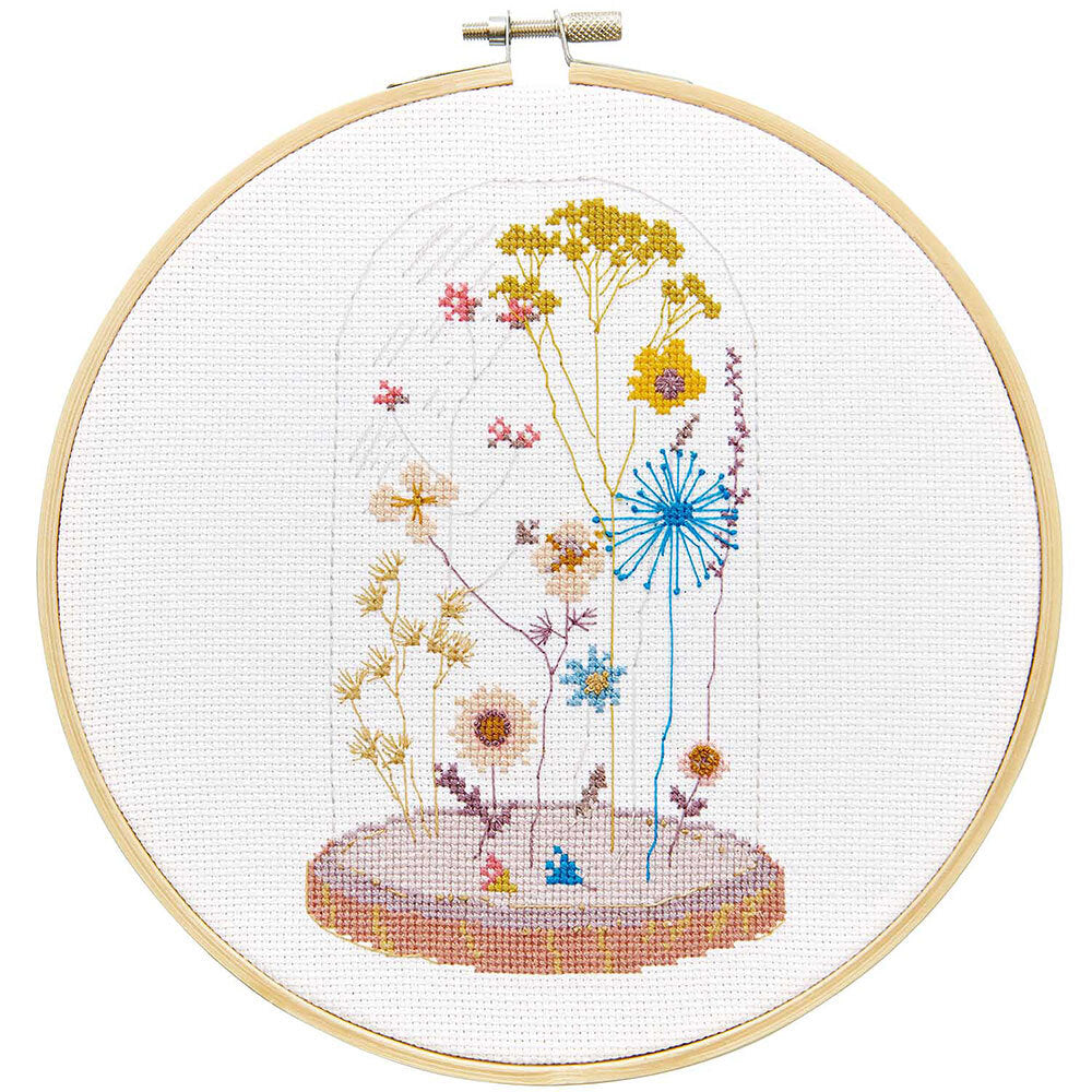 Rico Transformation Glass Bell Cross Stitch Kit