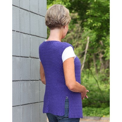 Valley Yarns Proclus Vest Crochet Pattern