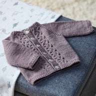 Valley Yarns Frida Baby Cardigan Knitting Pattern