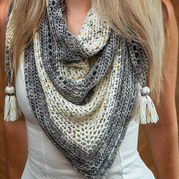 Hawthorne Tonal Shawl