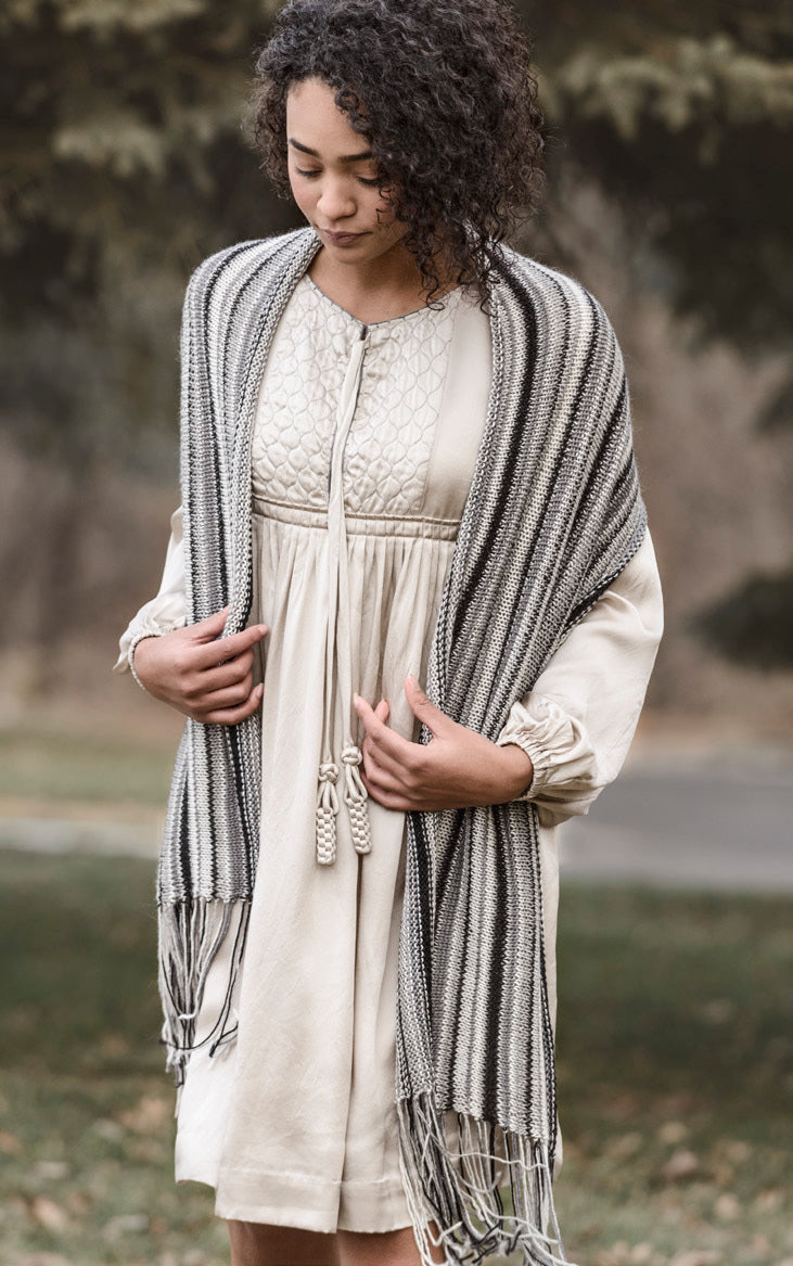 Blue Sky Fibers Windom Silk Wrap Knitting Pattern
