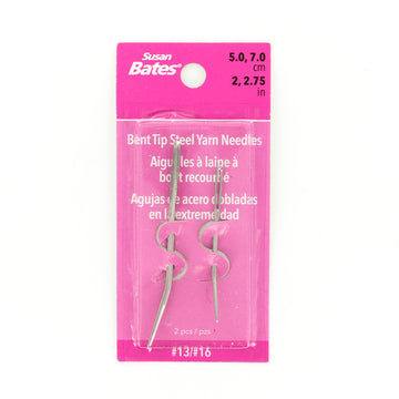 Susan Bates Bent Tip Steel Yarn Needles