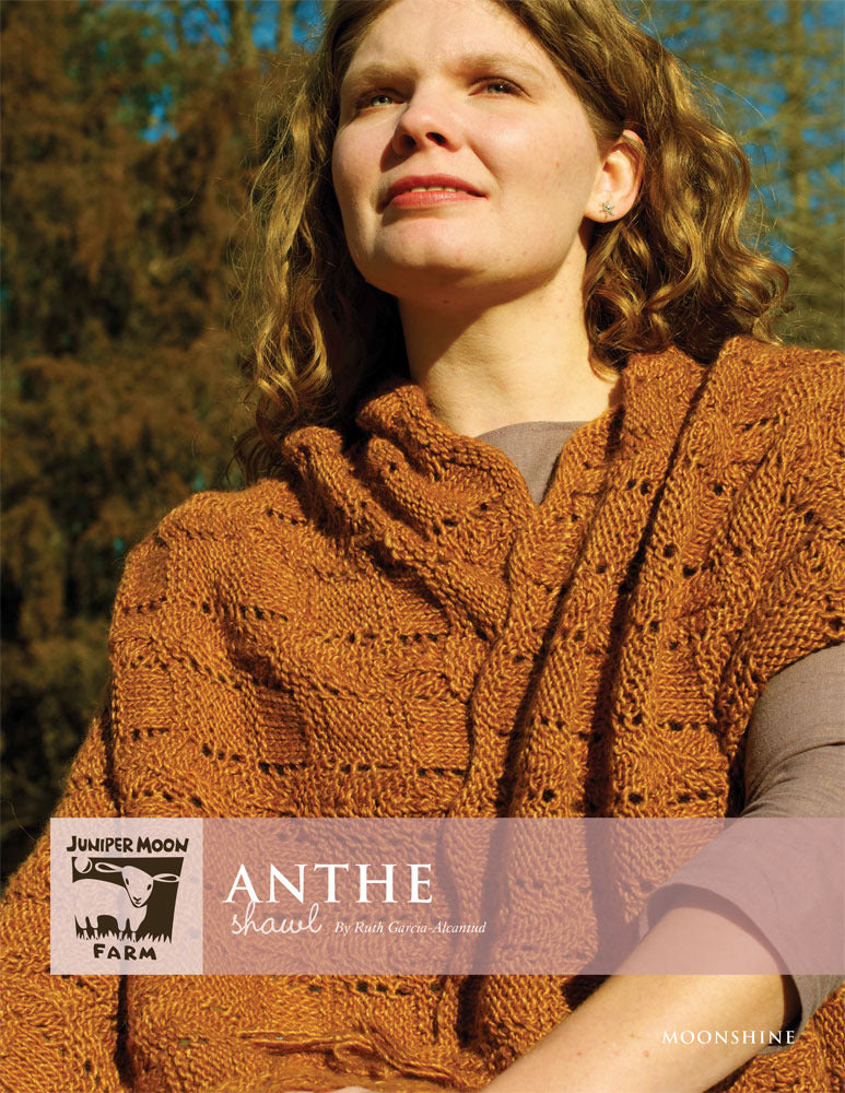 Anthe Shawl Wrap Knitting Pattern