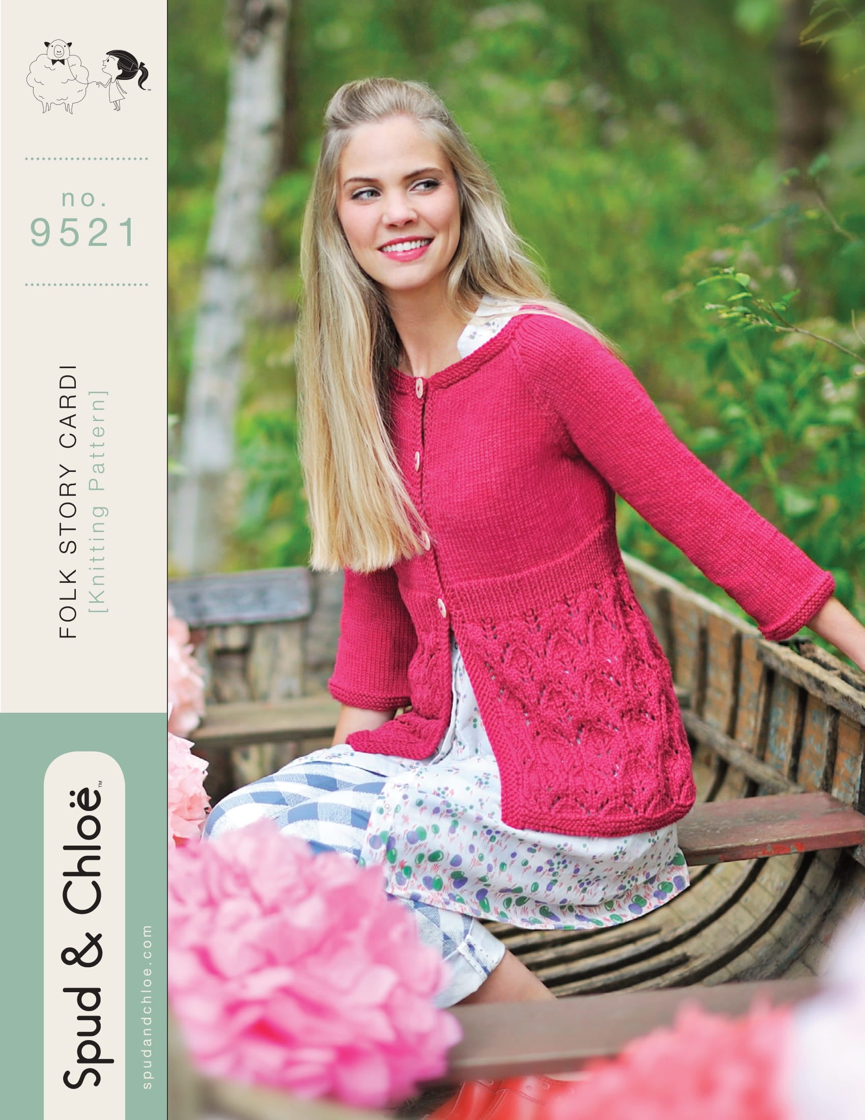 Folk Story Cardi Knitting Pattern