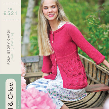 Folk Story Cardi Knitting Pattern