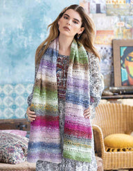 Eyelet Scarf Knitting Pattern
