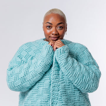 Paintbox Yarns Basket Weave Cardigan Knitting Pattern