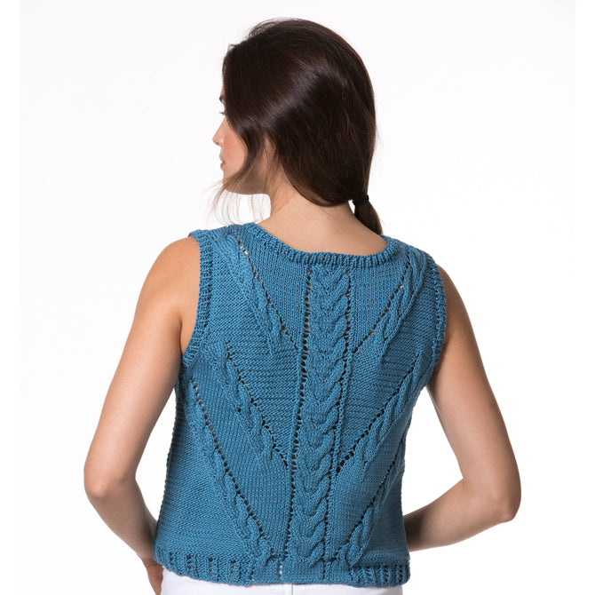 Tahki Yarns Palapa Shell Knitting Pattern