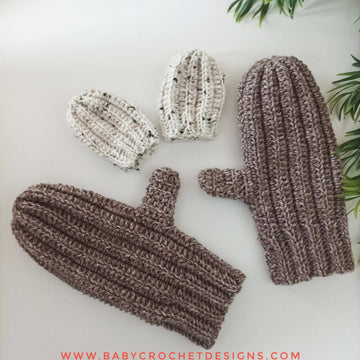 Little Rib Beanie Set