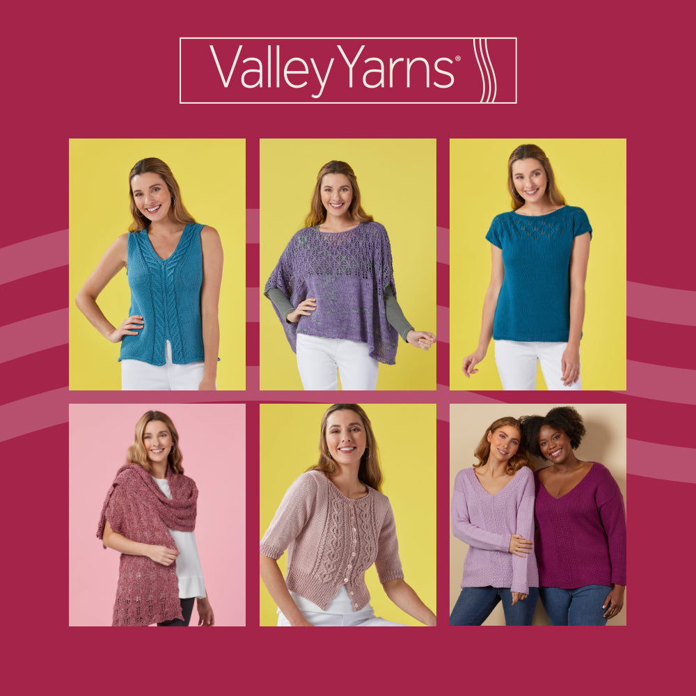 Valley Yarns Cherry Tree Collection Ebook Knitting Pattern