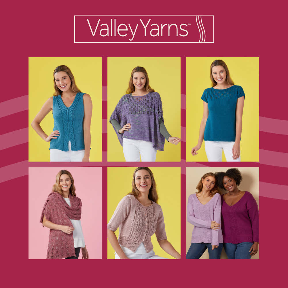 Valley Yarns Cherry Tree Collection Ebook Knitting Pattern