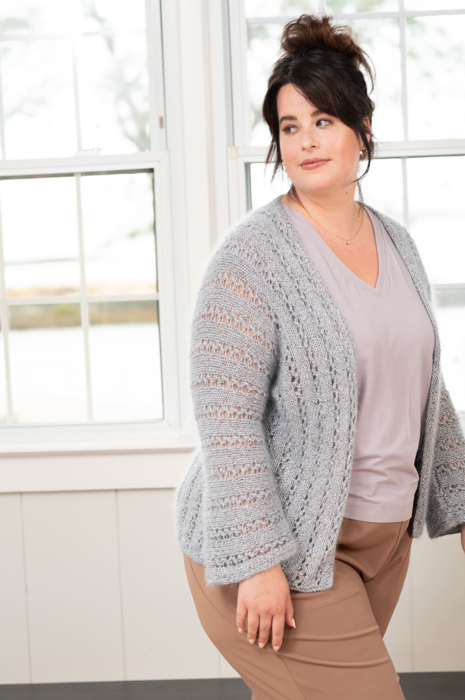 Berroco Rest & Reset Halaby Cardigan Knitting Pattern