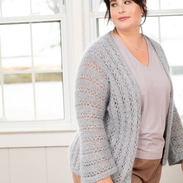 Berroco Rest & Reset Halaby Cardigan Knitting Pattern