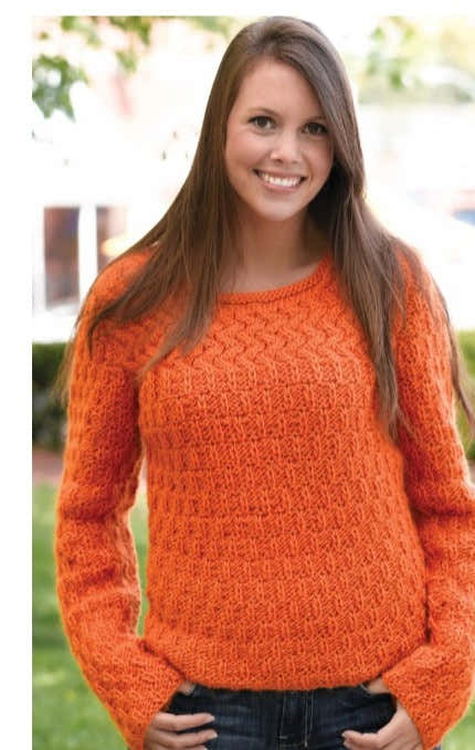 Valley Yarns Marigold Pullover Knitting Pattern