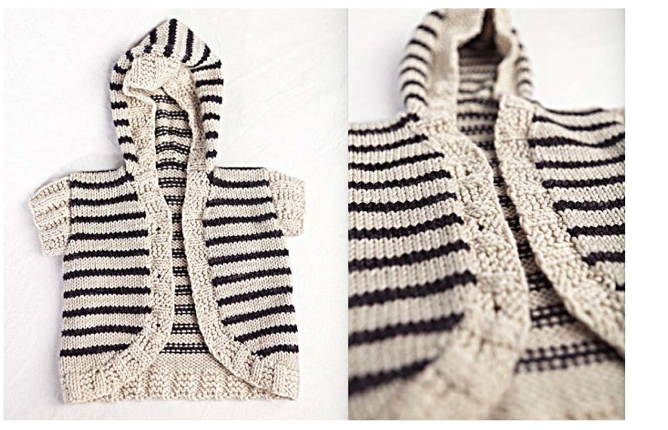 Madelinetosh Little Storyteller Hoodie Knitting Pattern