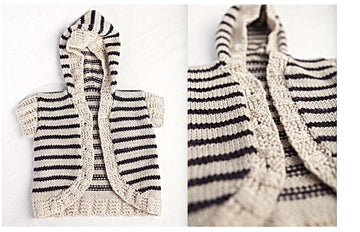Madelinetosh Little Storyteller Hoodie Knitting Pattern