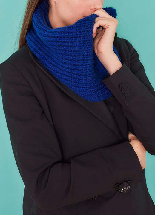 Paintbox Yarns Snowdrift Cowl Knitting Pattern