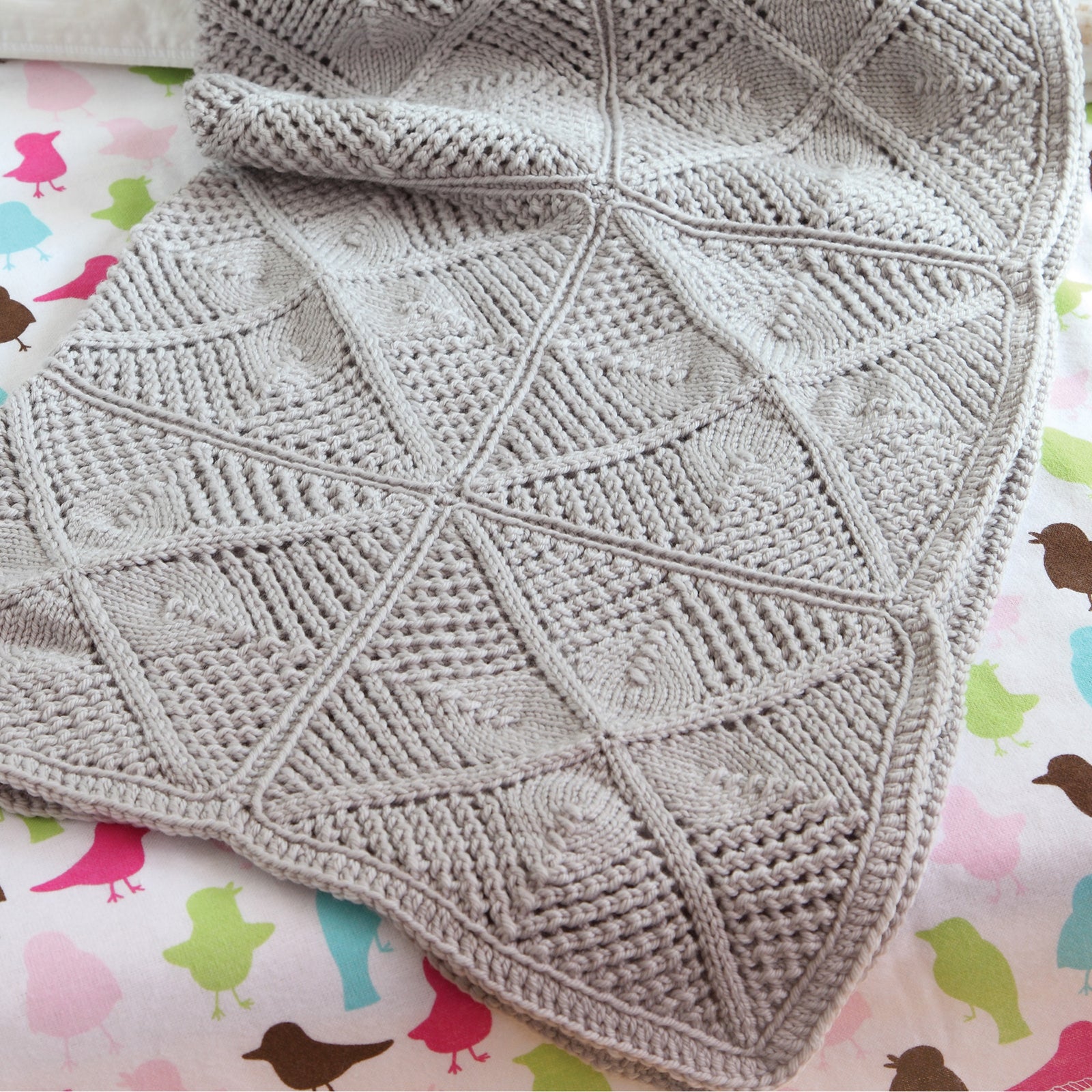 Valley Yarns Maria Baby Blanket Knitting Pattern