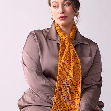 Cresento Scarf Crochet Pattern