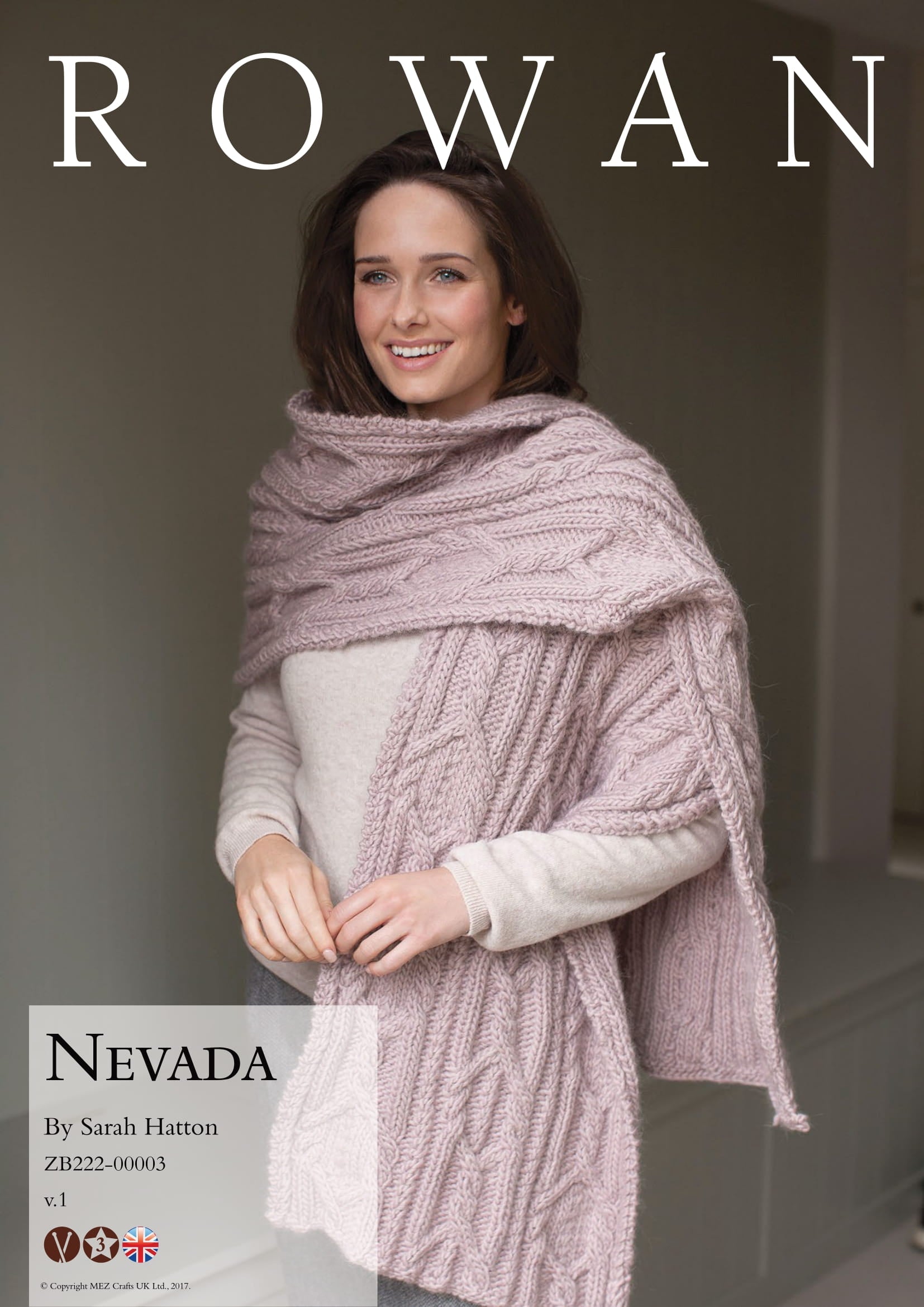 Rowan Nevada Scarf Knitting Pattern