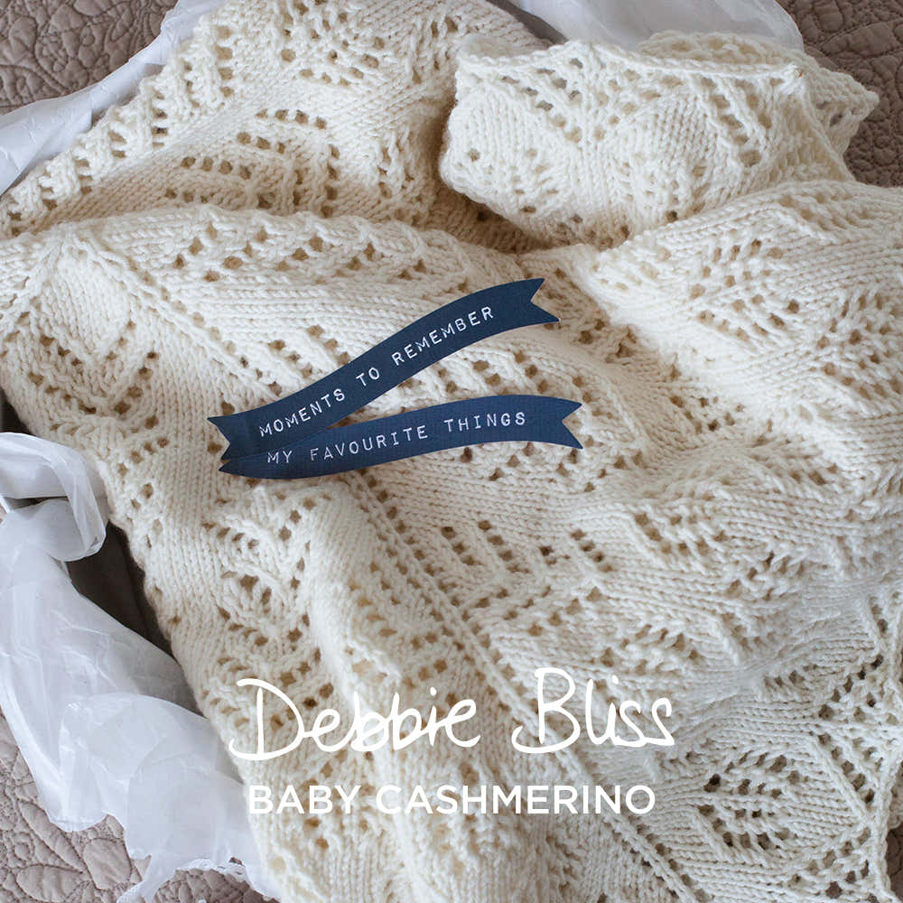 Debbie Bliss Favourite Things Baby Blanket Knitting Pattern