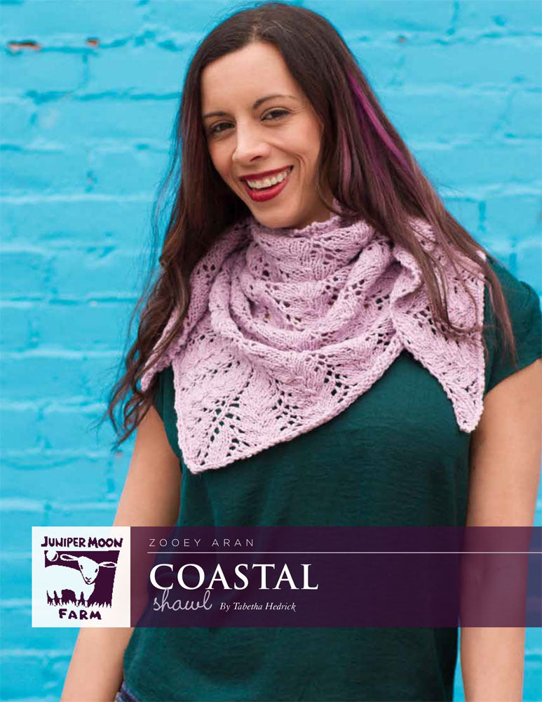 Coastal Shawl Wrap Knitting Pattern
