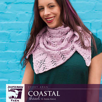 Coastal Shawl Wrap Knitting Pattern