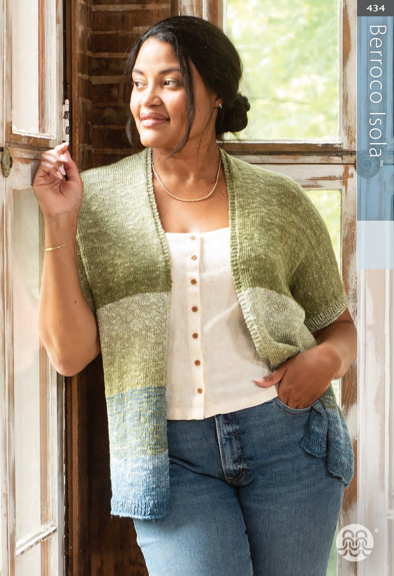 Berroco Isola Cardigan Knitting Pattern