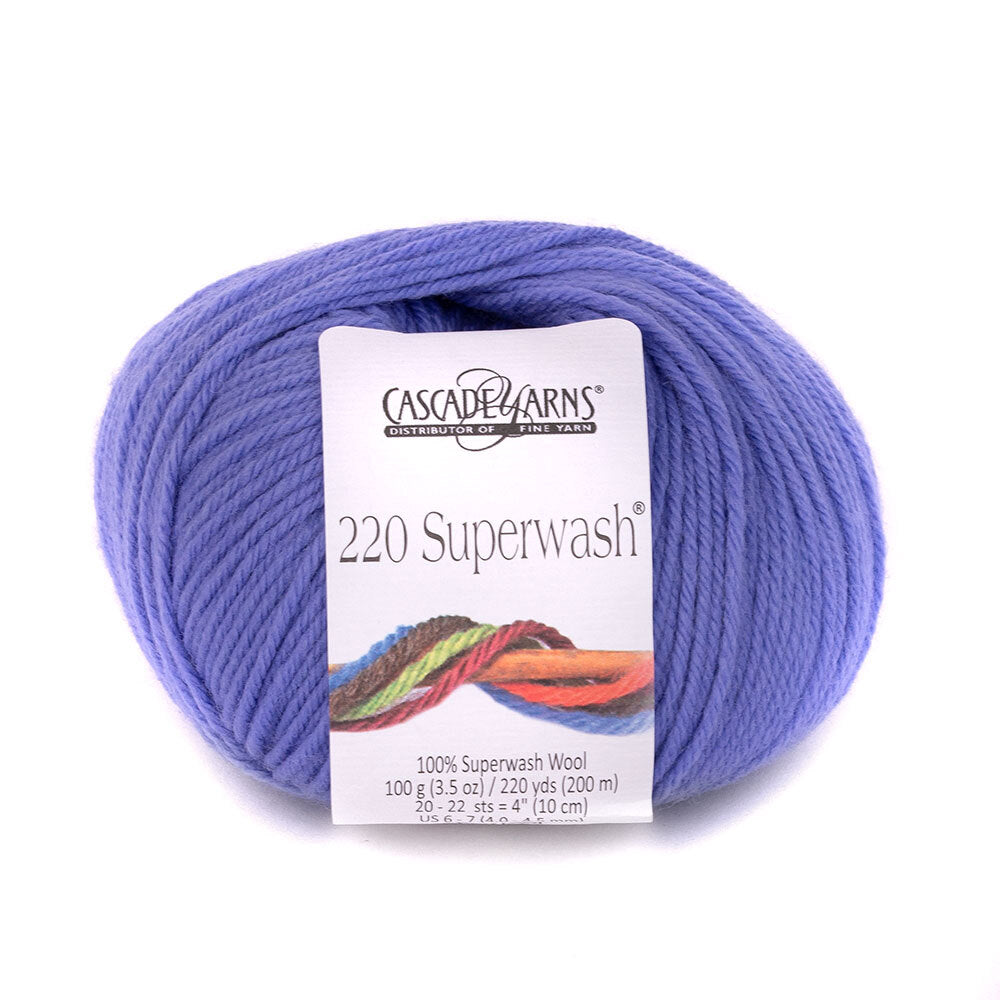 Cascade 220 Superwash machine washable merino wool DK yarn skeins