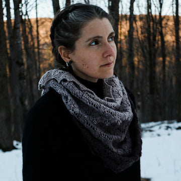 Wonderland Yarns Longma's Cowl Knitting Pattern