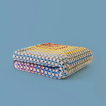 Paintbox Yarn Fireside Granny Square Blanket