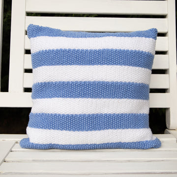 Deramores Pin Stripe Cushion Knitting Pattern