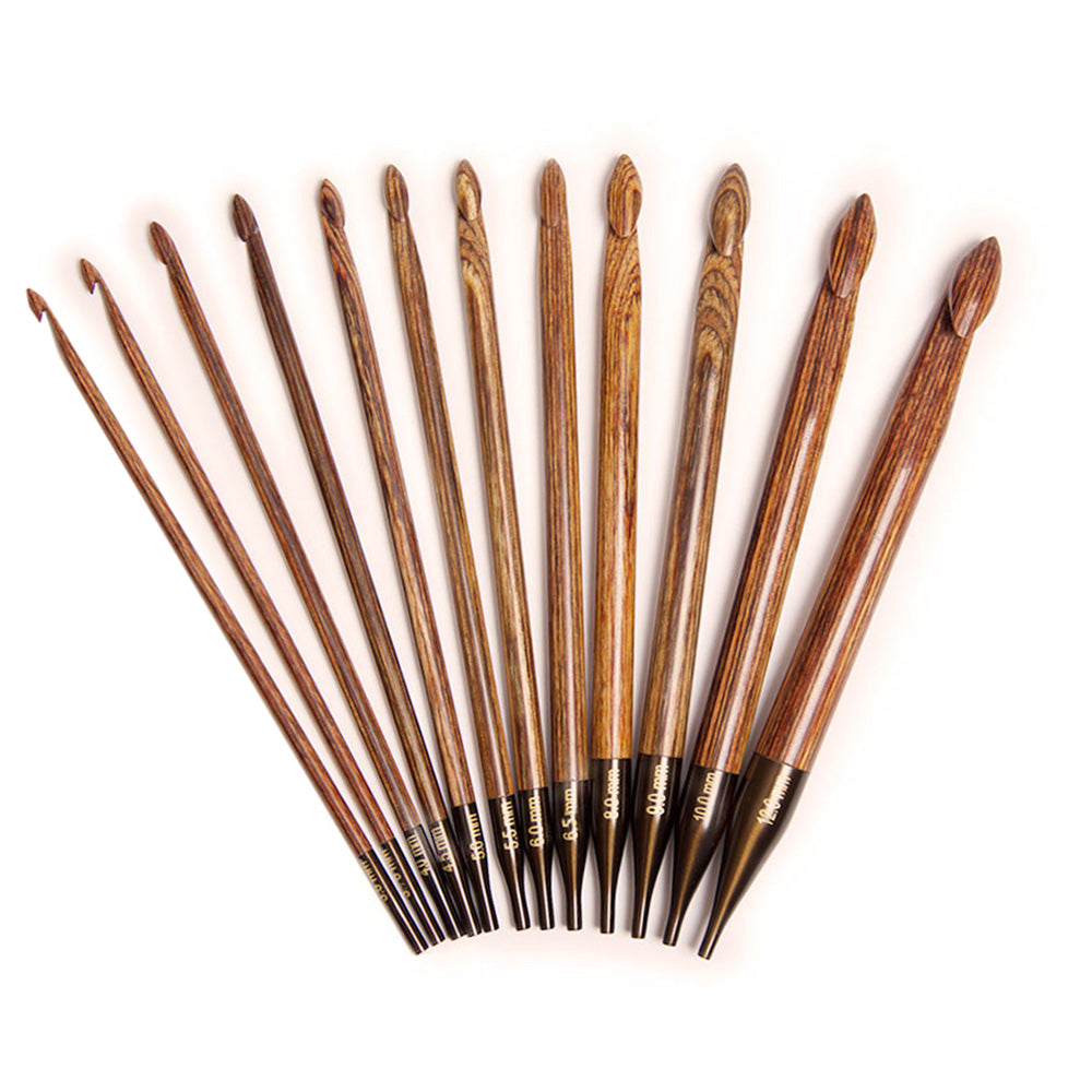 KnitPro Ginger Interchangeable Crochet Hooks Set (Afghan / Tunisian)