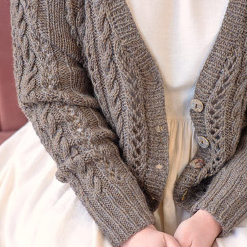 Rosewood Cardigan Knitting Pattern