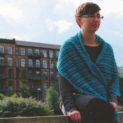 Baa Ram Ewe Titanic Mill Wrap Knitting Pattern