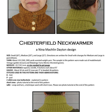 Chesterfield Neckwarmer