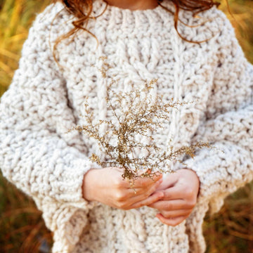 Starlette Cable Crochet Poncho