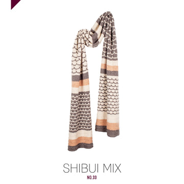 Shibui Knits Mix No. 33 Scarf Knitting Pattern