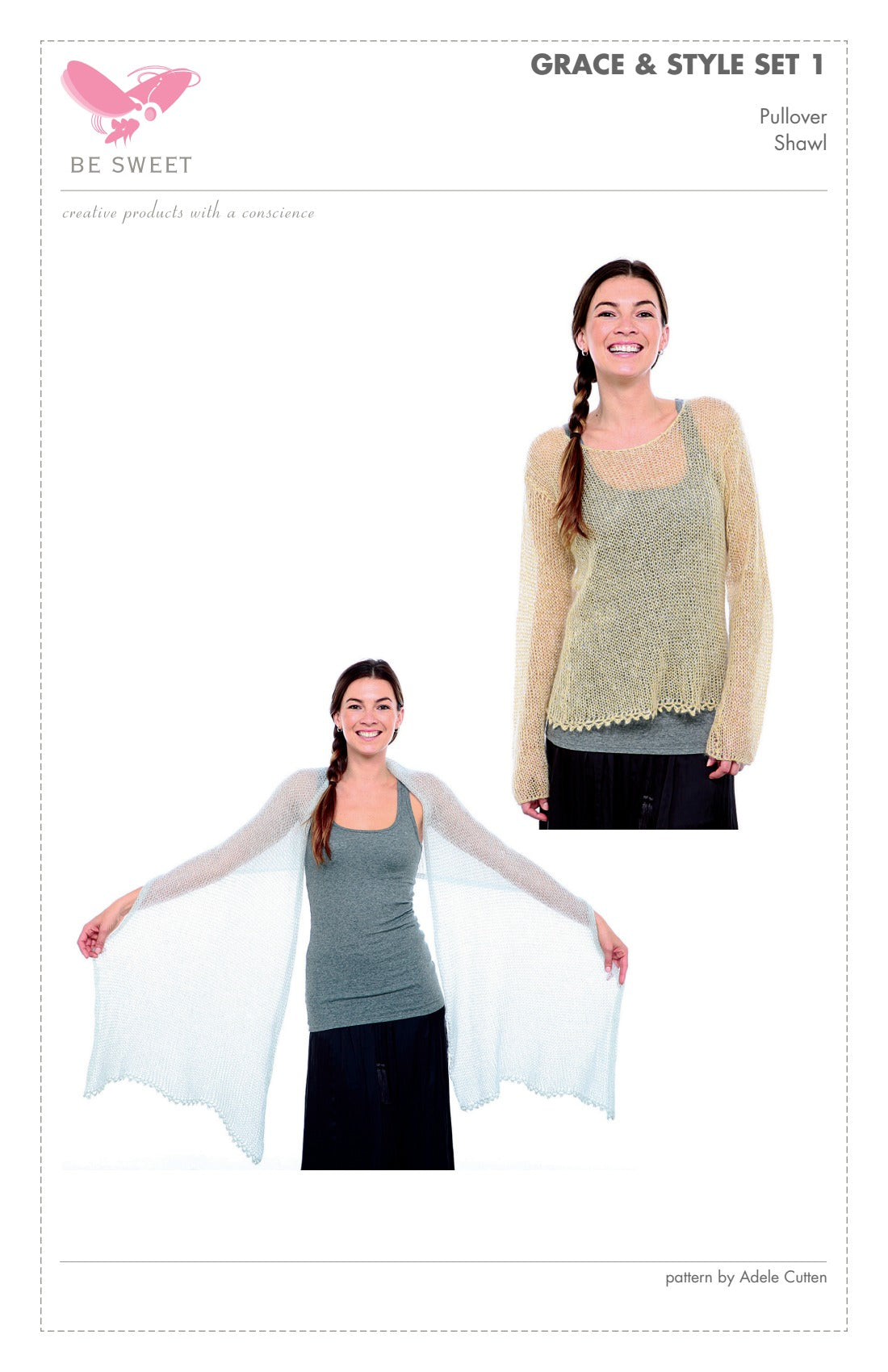 Be Sweet Grace & Style Set Wrap Crochet Pattern