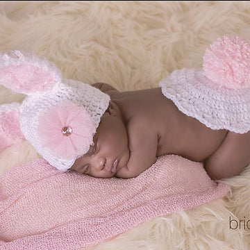 Newborn Bunny Hat and Bottom Cover