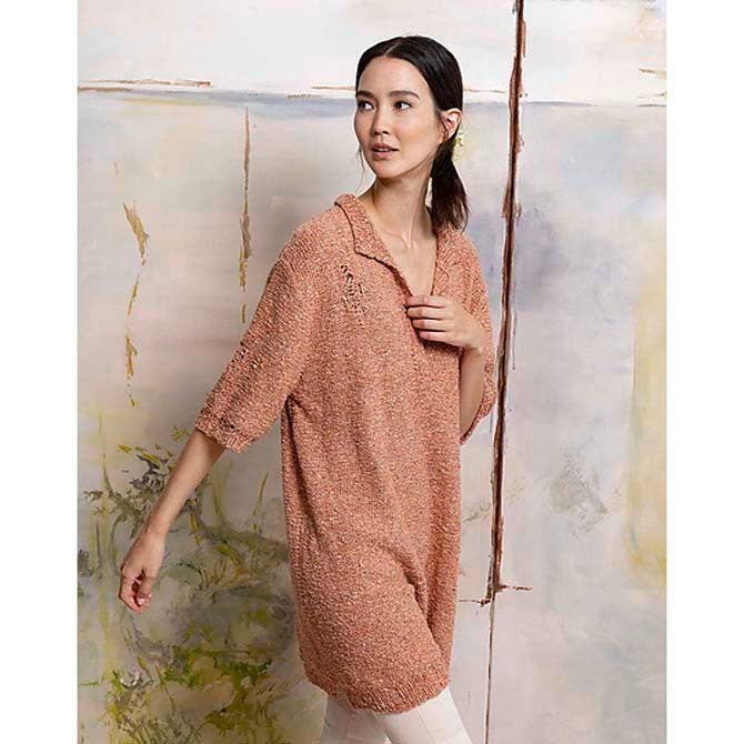 Lang Long Sweater Jumper Knitting Pattern