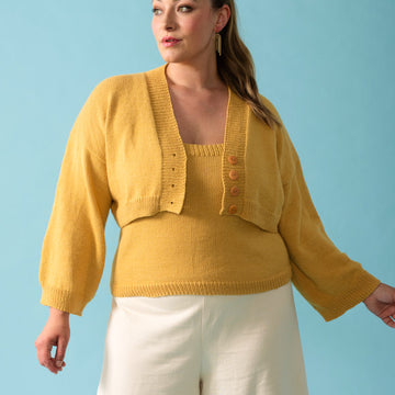 Amaryllis Cardigan in Berroco Cashmello Knitting Pattern